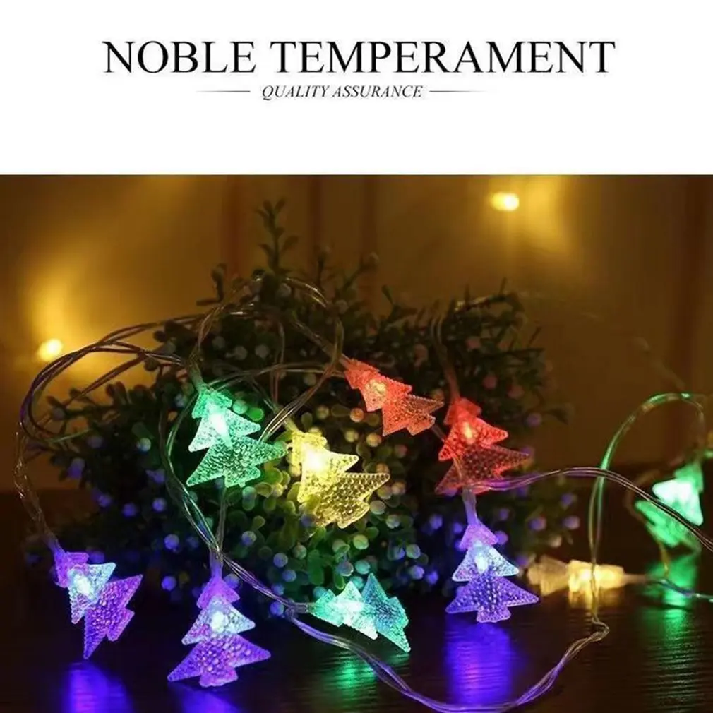 Christmas Tree LED String Lights Outdoor Garden Garland Light Party Home Wedding Christmas Decor Warm/Color Fairy Lamp