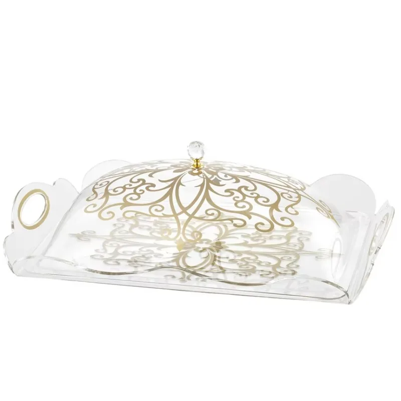 

Restaurant, hotel supplies, service equipment, acrylic service tray with cover