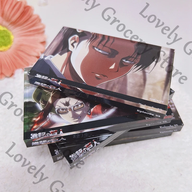 アニメ進撃の巨人リーヴァイ・アッカーマンジャン・カースタイン進撃の巨人アーウィン・スミスコスプレ漫画アクリルレンガサインマスコットギフト