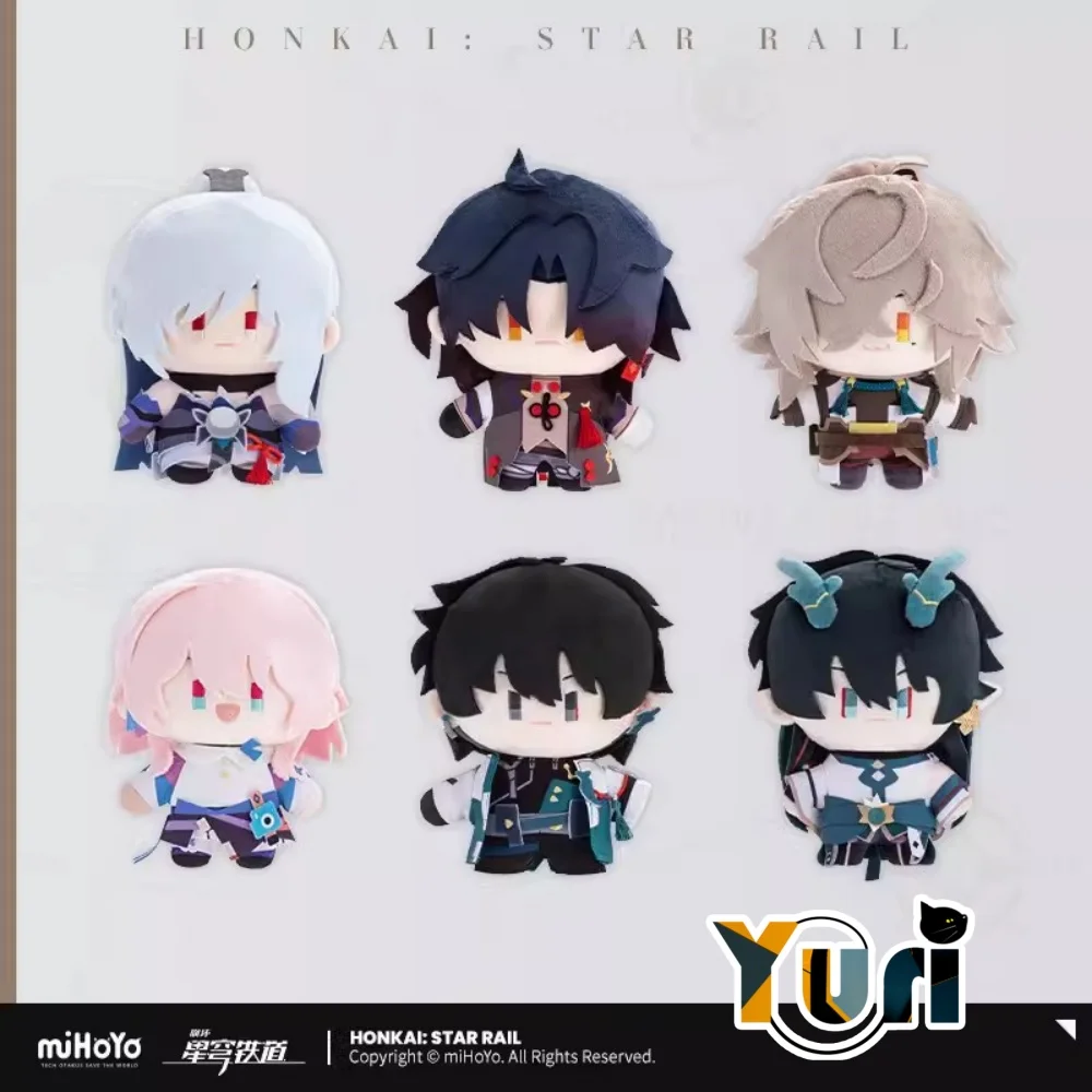 

miHoYo Anime Honkai: Star Rail March 7th Dan Heng Jing Yuan Jingliu Blade Q Plush Doll Toy Stuffed Cute Game Cosplay C Pre-order