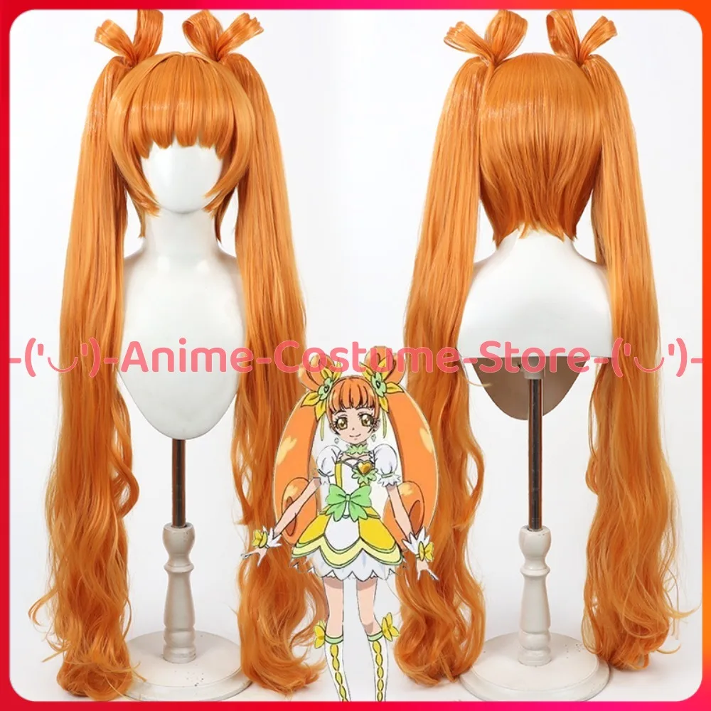 

Pretty Cure Rosetta Yotsuba Alice Cosplay Wig Ponytail Anime Game Character Halloween Carnival Party Costume Wigs Synthetic Hair