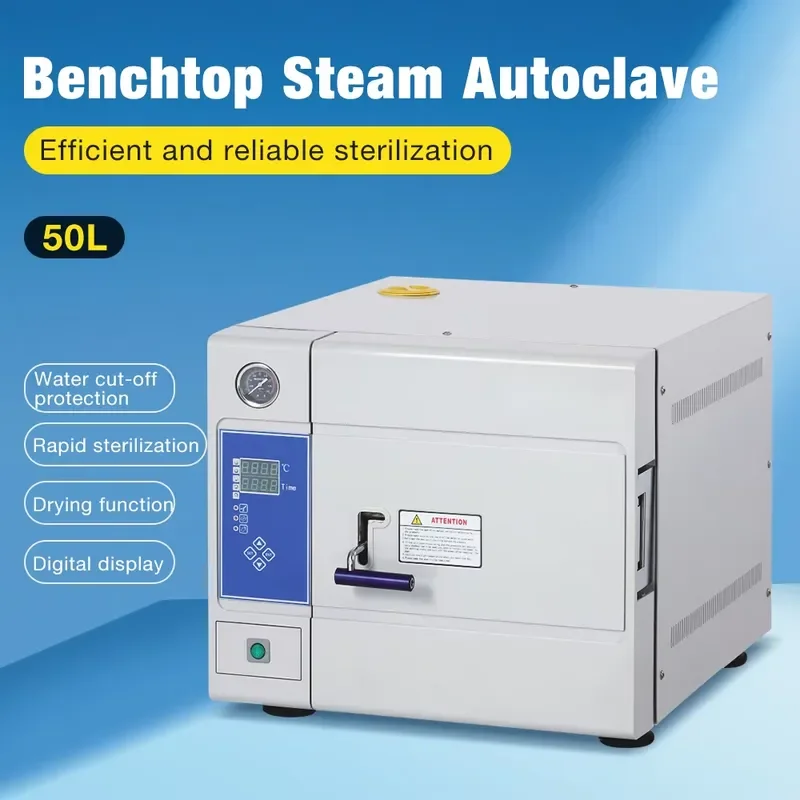 50L Desktop Steam Sterilizer with Automatic Water Drying Function Factory Direct Sales Manufacturer