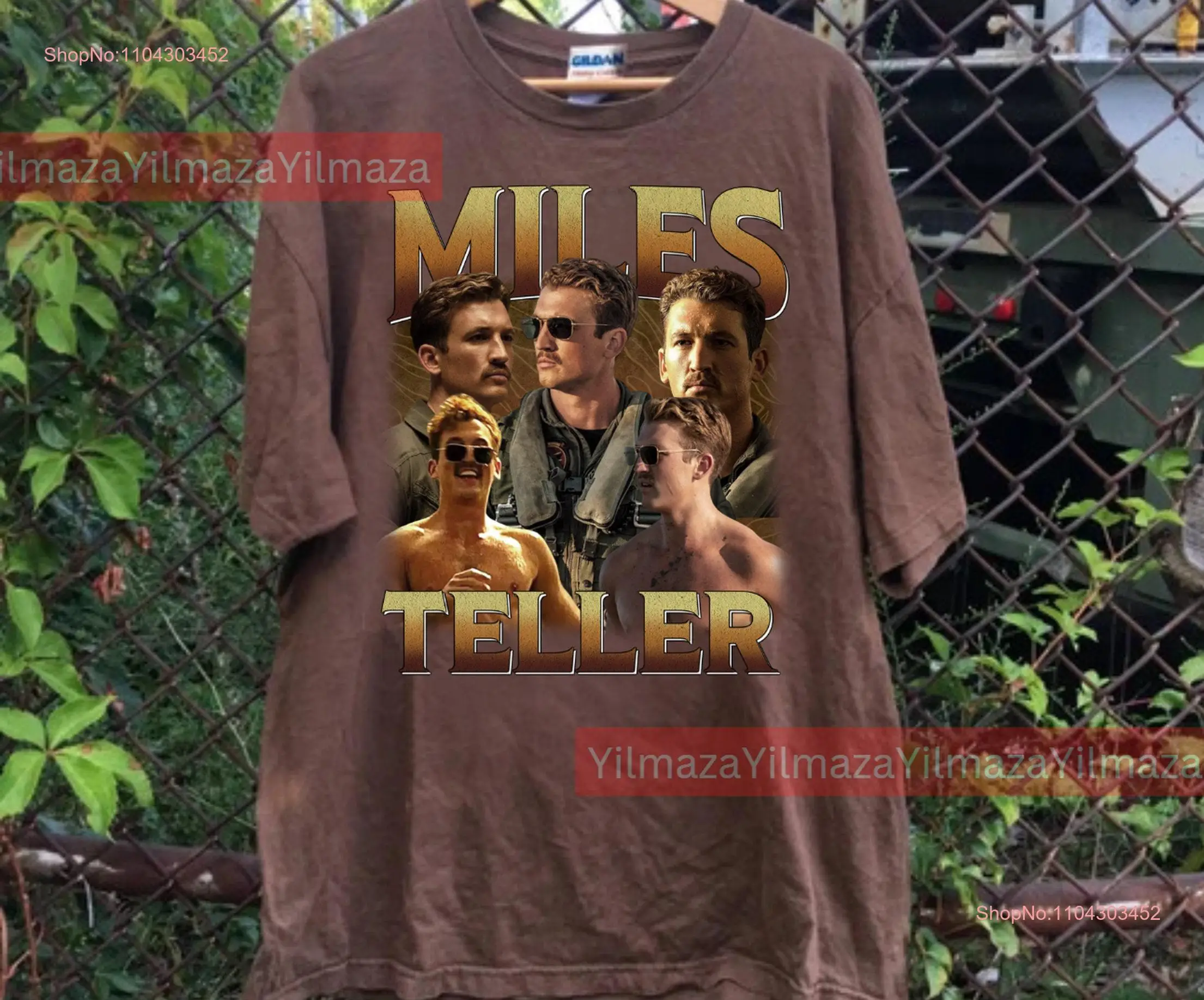 Limited Miles Teller Vintage T Shirt For Women and Man  long or short sleeves