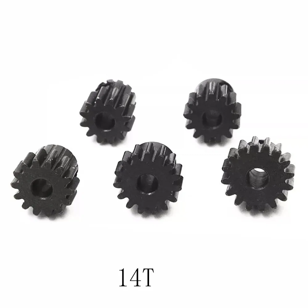 New series of molybdenum chromium alloy steel hardened motor teeth 1.0 mold 5mm 1/7 1/8 car motor teeth 12/13/14/15/16T accessor