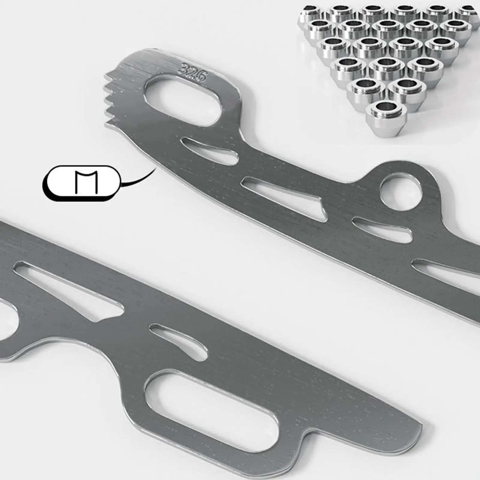 

Replaceable Skating Blade for Roller Blade Inline Skates Smooth Gliding Accessory for Ice Sports