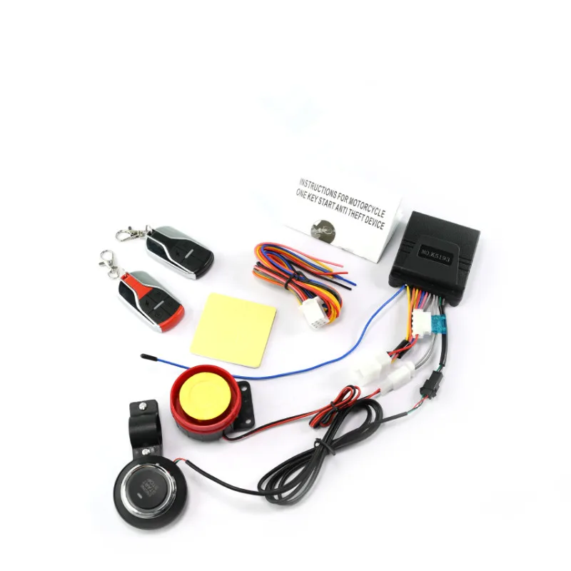 

Кнопка запуска/остановки двигателя PKE, мотоциклетная сигнализация с центральным управлением через приложение для телефона