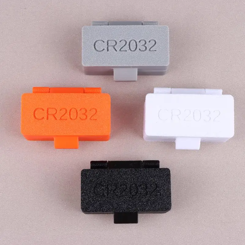 10-Hole CR2032/CR2025 Battery Box Coin Cell Battery Storage Case Portable Batteries Protective Holder Small Battery Organizer