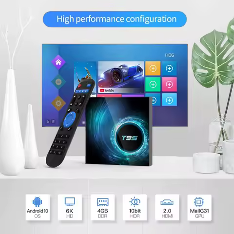 TV BOX 4K IPTV BOX 4K UHD Android 11 16G ddr3 Ram Black Case France Warehouse Global Delivery Spain Europe Mid-east NA