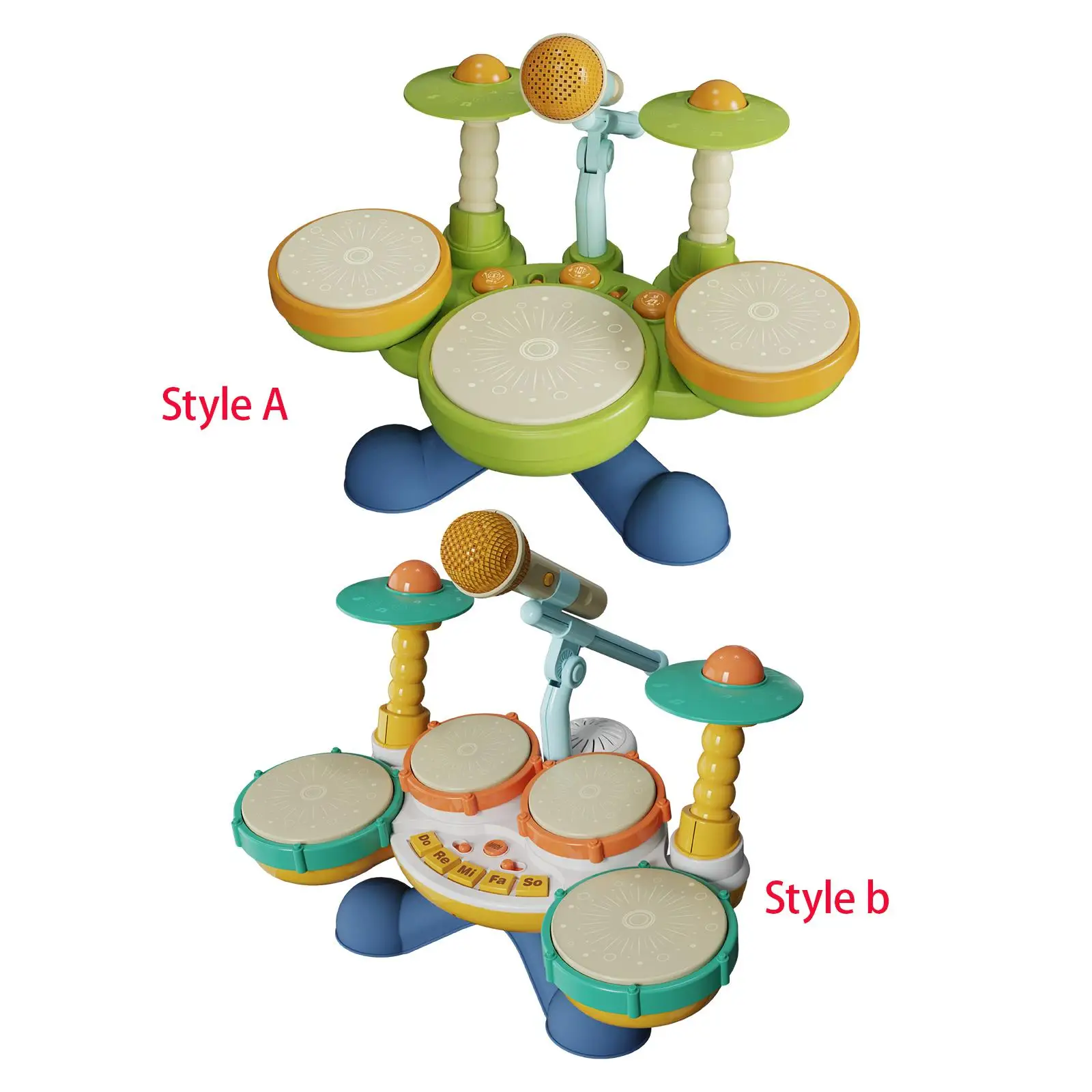 

Light up Toys 3 Year Old ,Toddler Baby Drum Set ,Baby Musical Instruments ,Boys