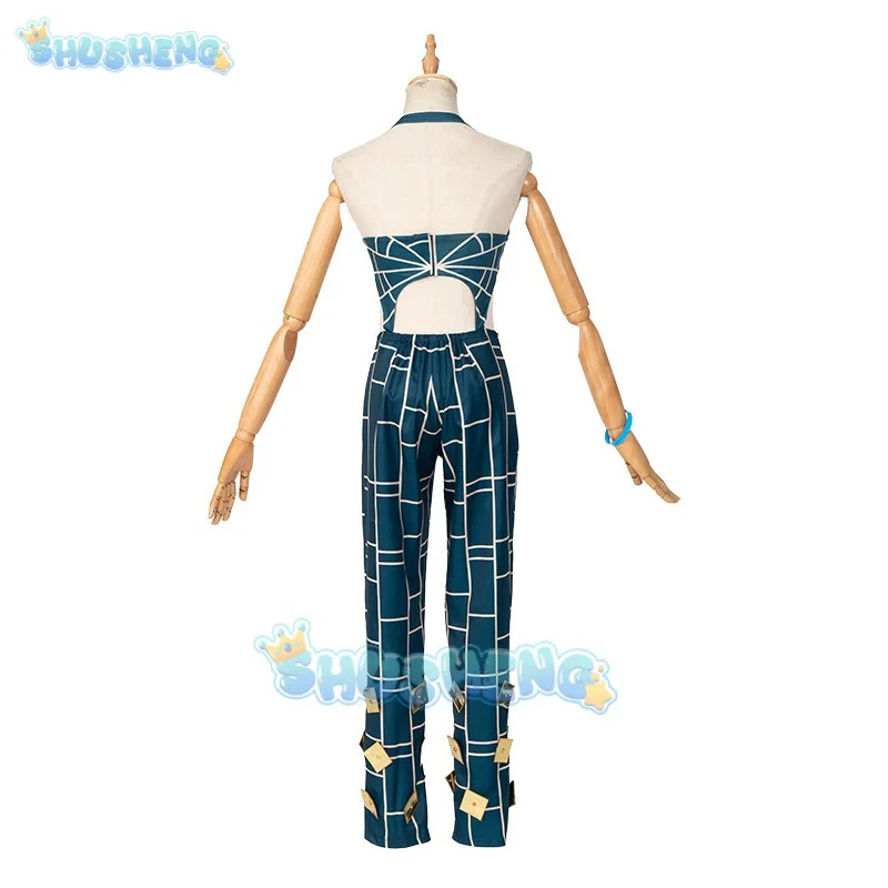 JoJo's Bizarre Adventure Stone Ocean cos  Jolyne Cujoh  Kujo Jorin Cosplay Costume