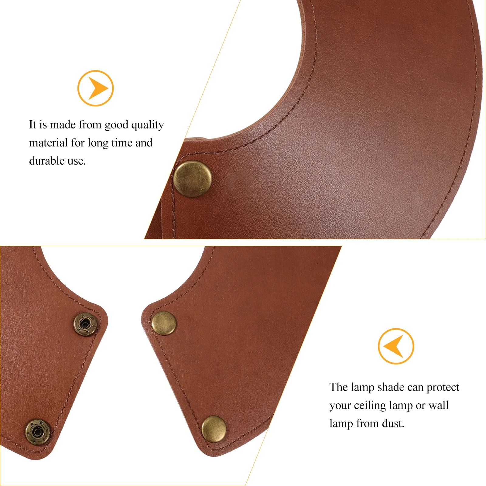 

1Pcs Lampshade Fine Workmanship Fade Resistant Environmentally Friendly Light Cover for Dining Room Kitchen Bedroom Cafe