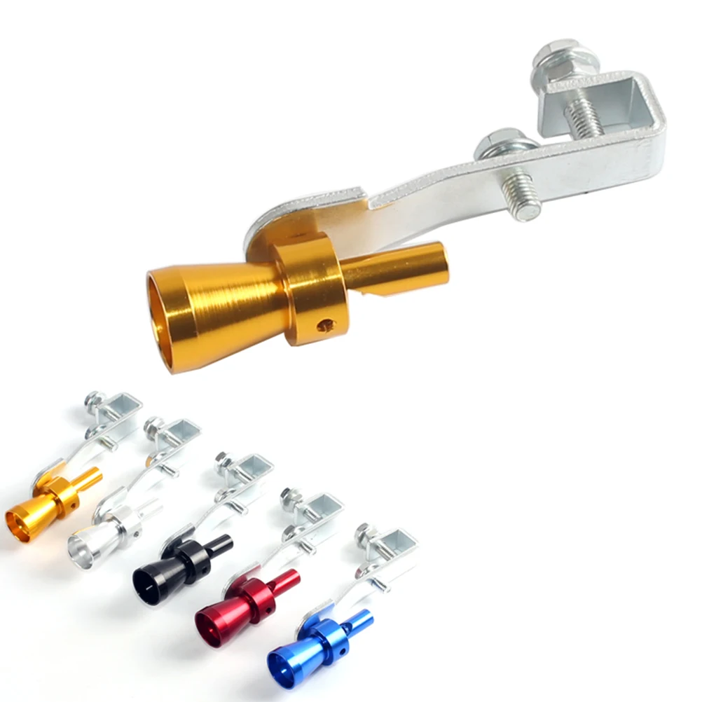 

Car Imitation Whistle Vehicle Sound Enhancer Simulator Tailpipe Aluminum Exhaust