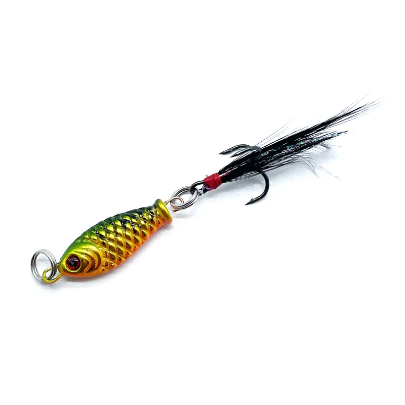 THRITOP Sinking Metal Fishing Lure 5G 30MM 4 Different Colors For Optionals Bass Pike Hard Bait TP203 Jigging Wobblers Tackles