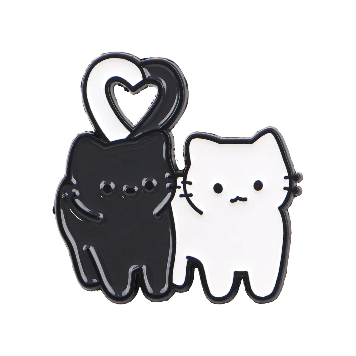 Cute Cat Enamel Pin Cartoon Animal Brooch Pines Lapel Pins Badge on Backpack Clothing Accessories Couple Jewelry Friends Gifts