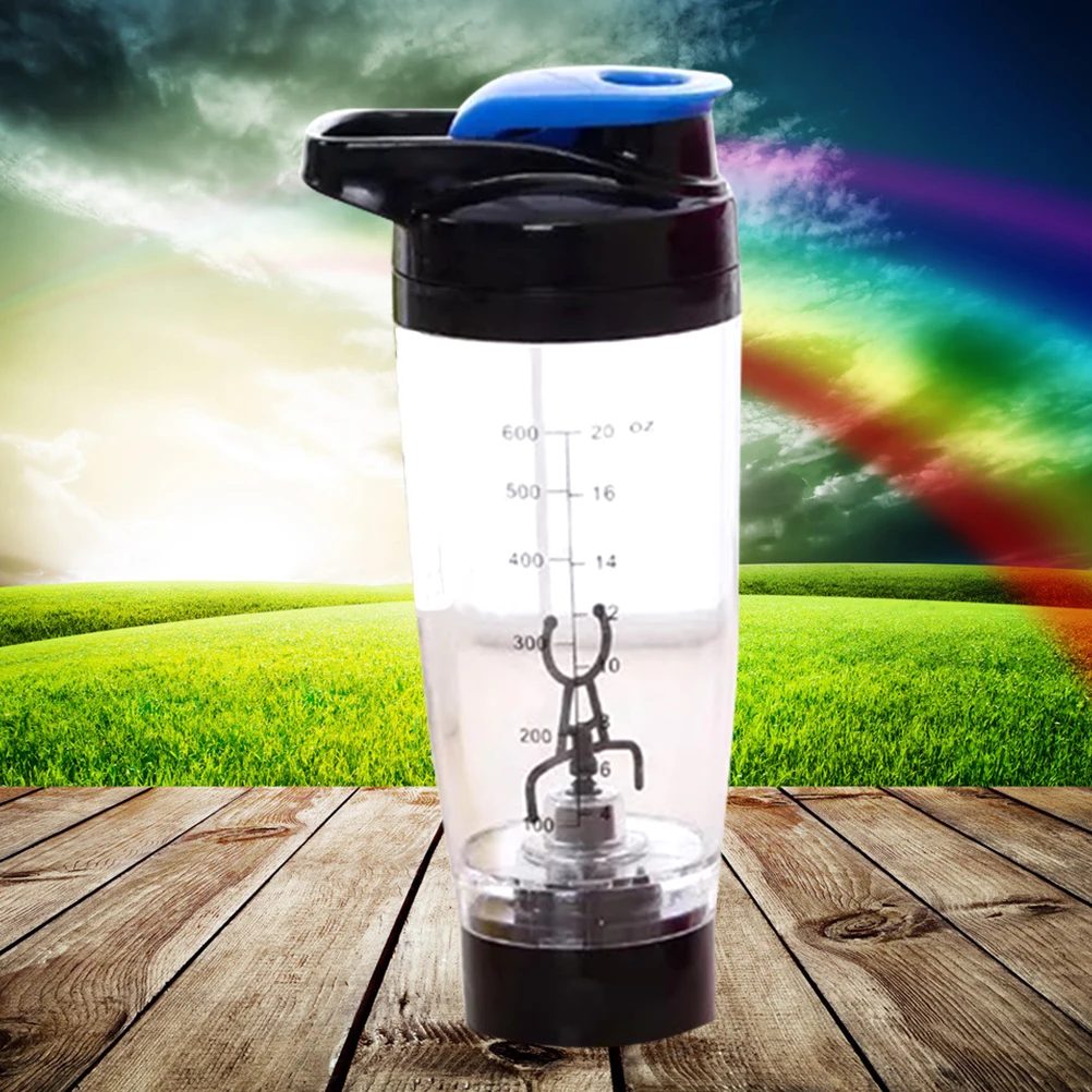 

600Ml Electric Protein Shaker Mixer Tornado Blender Portable Stirring Cup Food Grade Bar Tool Shaker