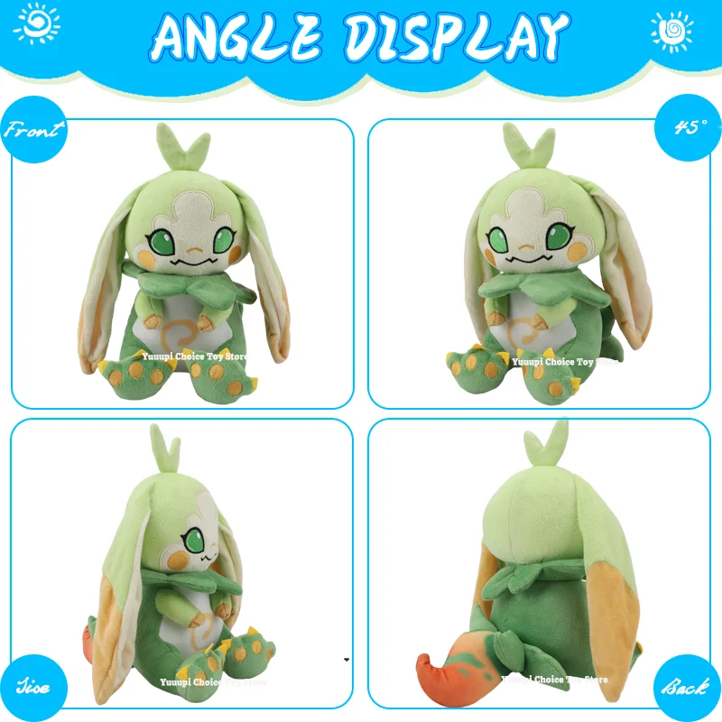 Natla Yong Dragon Plush Genshin impact Natla Baby Tepetlisaurus Plush Game Peripheral Stuffed Animals Dragon Kids Birthday Gifts
