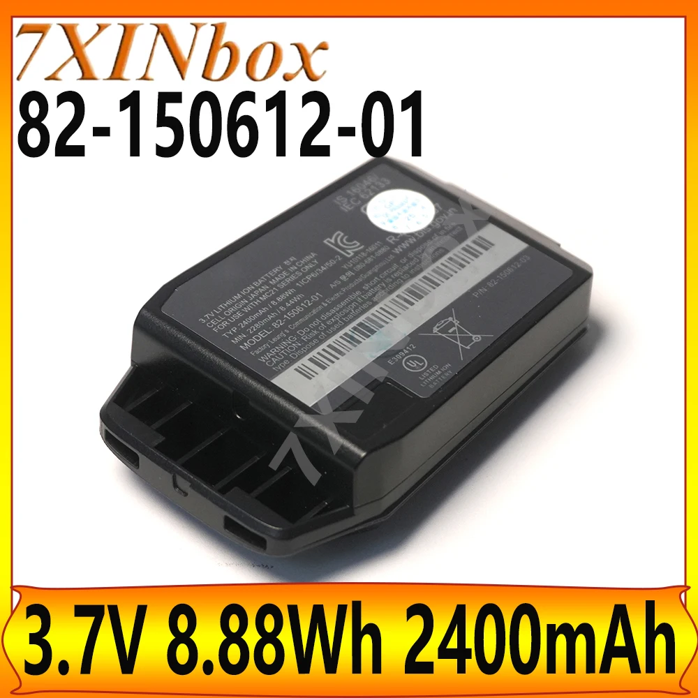 

7XINbox New 82-150612-01 82-150612-0 3.7V 8.88Wh 2400mAh Battery For Symbol MC2180 MC21 MC2100 BTRY-MC21EAB0E