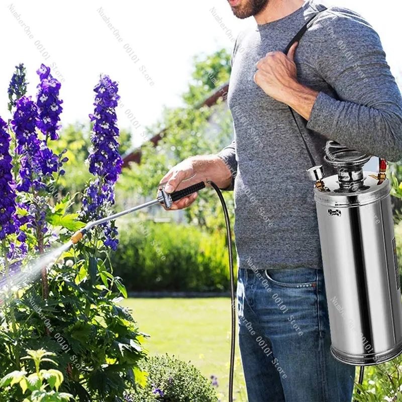 الري الزراعي للحديقة 8L بخاخ مقاوم للأحماض مكافحة الآفات مضخة من الفولاذ المقاوم للصدأ البخاخ منتجات مخصصة #5