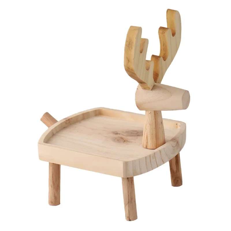 

Simple style deer entrance ornament, key storage rack, home shoe cabinet home decoration, housewarming gift