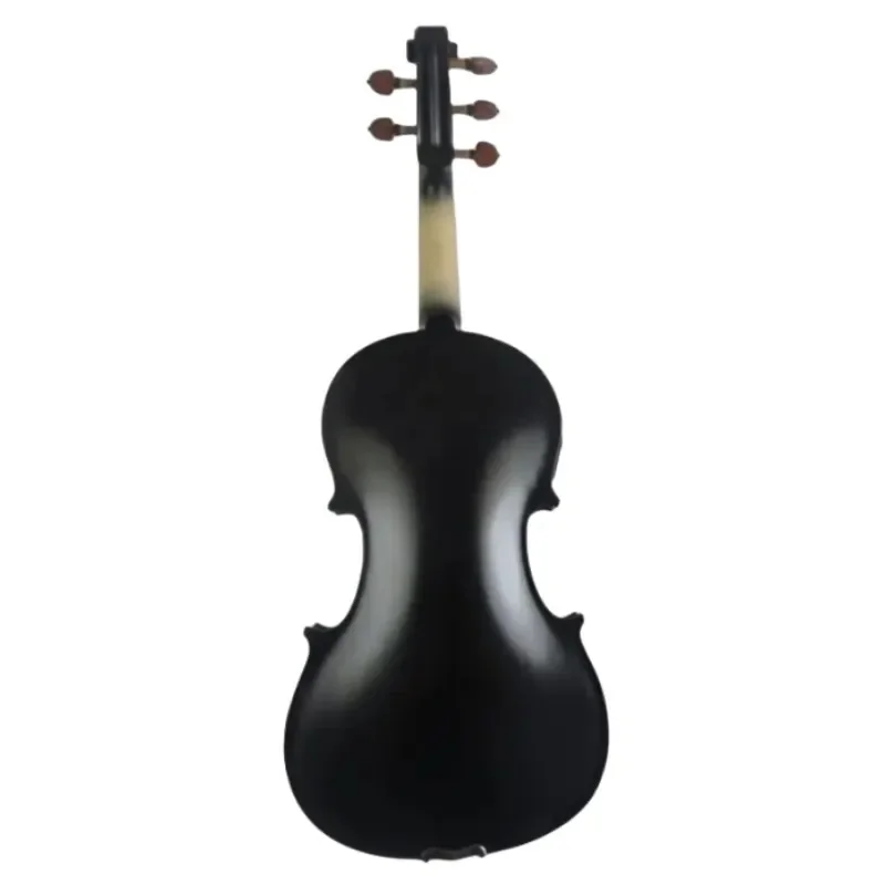 Viola elettrica nera da 16 pollici a 5 corde, suono meraviglioso con custodia