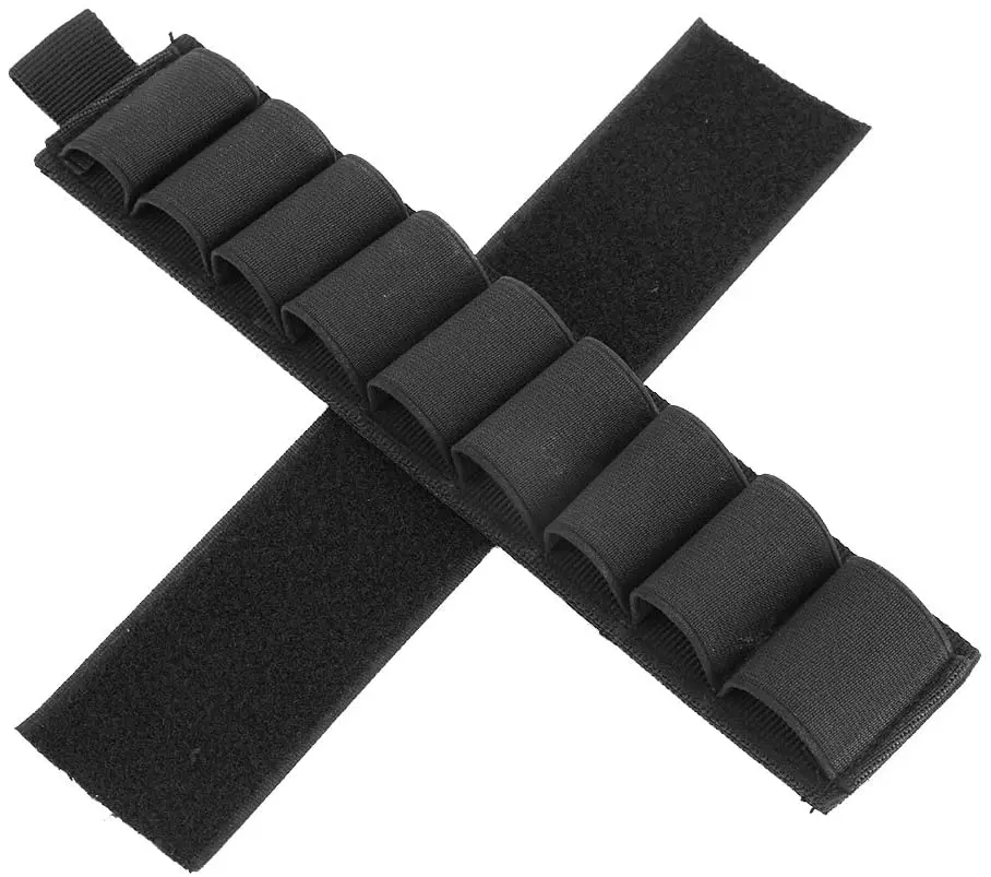 

Tactical 6/9 Round Buttstock Holder 12GA 20GA Magazine Pouch Carrier Holder Mag Pouch Hunting shooting