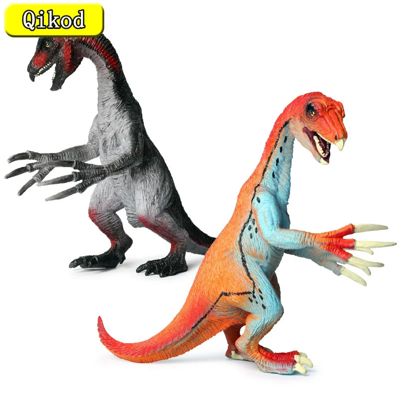 Simulatie Dier Klassieke Prehistorische Savage Therizinosaurus Dinosaurus Action Figures Jurassic Dino Wereld Park Model Speelgoed Kid Gift