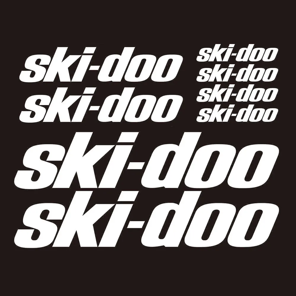 For SKI-DOO Stickers Decals Set Snowmobile Vinyl Graphics