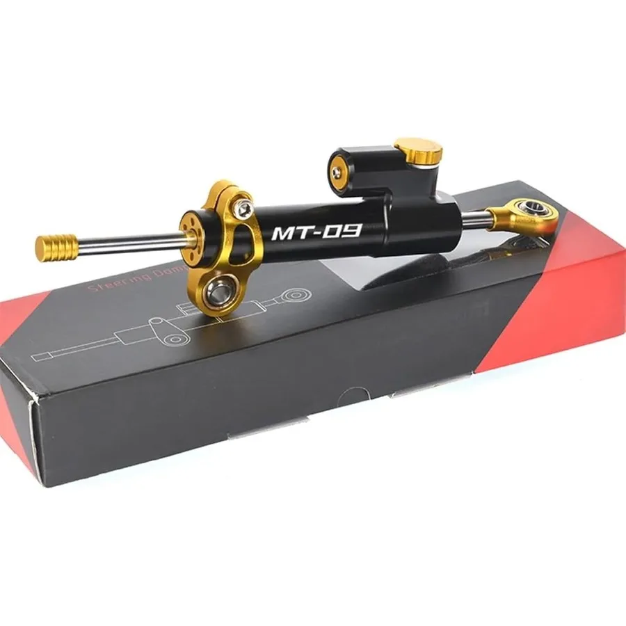 

Motorcycle Stabilizer for MT09 MT09 20132023 Adjustable Steering Stabilizer Damper Safety Control Bracket Mounting Kit with Enh