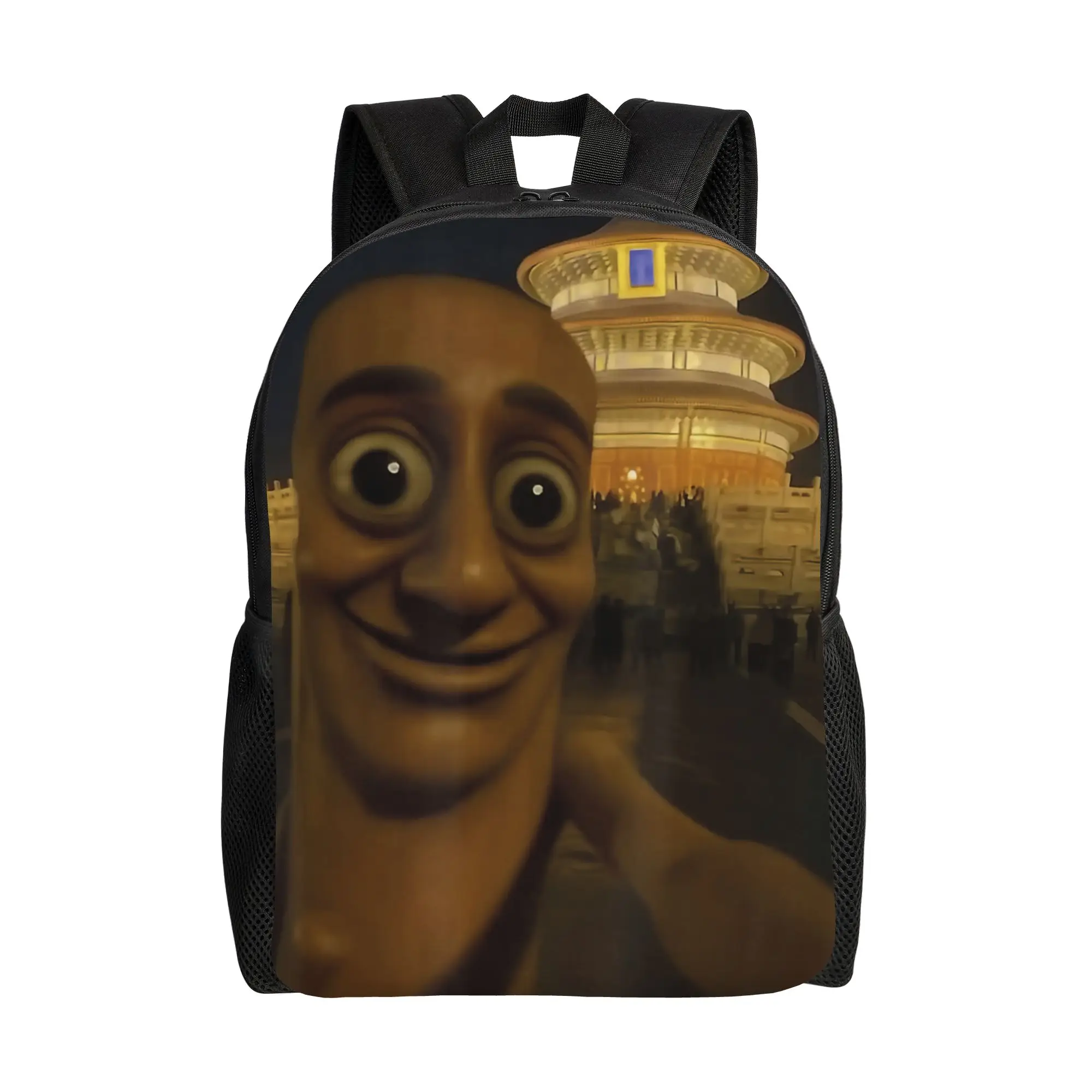 

Tung Tung Tung Sahur Italian Brainrot Meme Backpack Men Polyester Travel Backpacks Soft Fashion High School Bags Rucksack