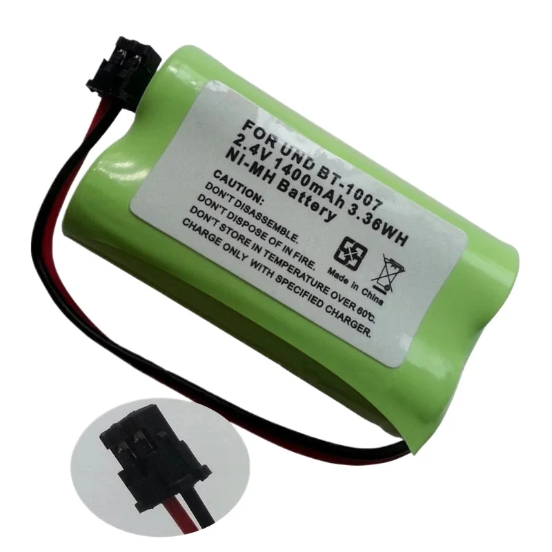 2.4V 1400mAh NI-MH Cordless Phone Battery For Uniden BT-1007 BT1015 BT1007 DCX150 BT904 EXP370 CPH479B B730 Rechargeable Battery
