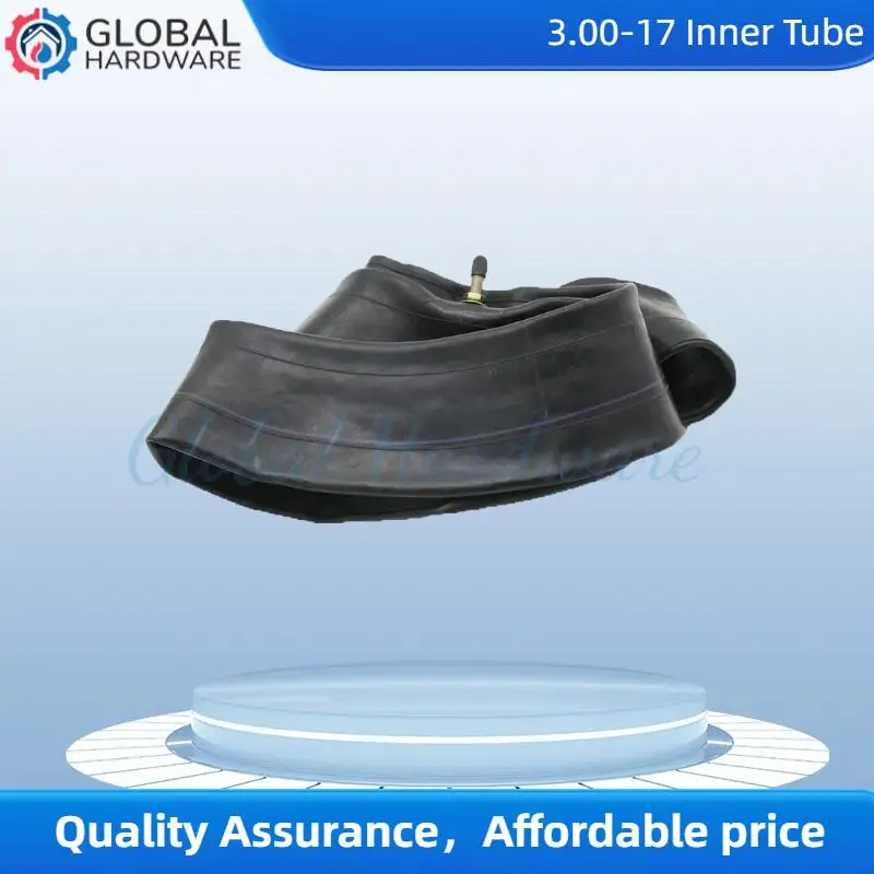 Motorcycle Tires Inner Tube 3.00-17 17 Inch Rubber Straight Valve Inner Tyres
