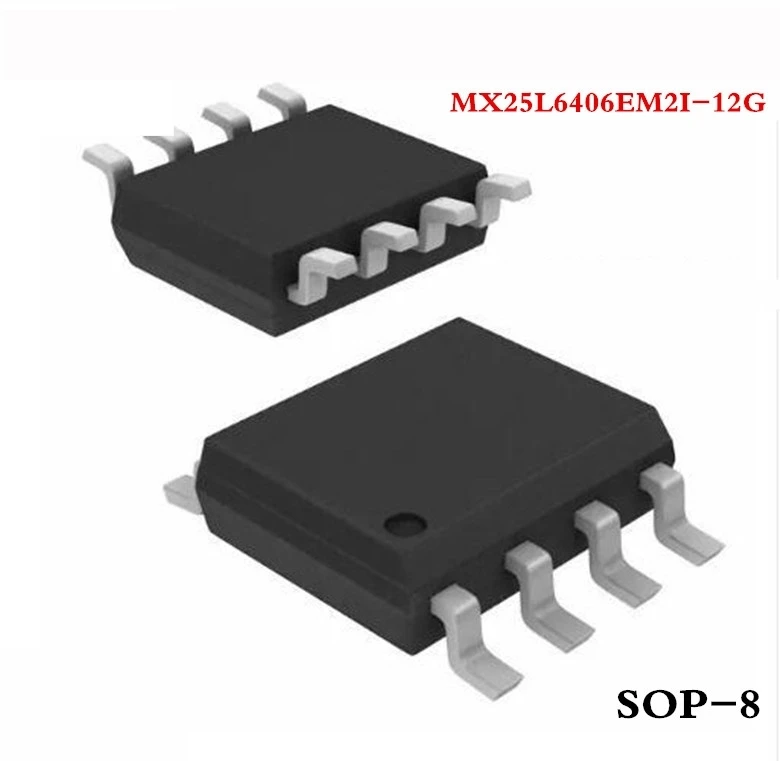 5pieces/Lot MX25L6406EM2I-12G 25L6406E MX25L6406E MX25L6406EM2I FLASH 64MBIT 86MHZ 8SOP