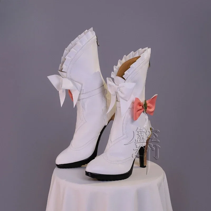 เก็นชิน อิมแพ็ค นิโคล รีอิน คอสเพลย์รองเท้าเครื่องแต่งกายอุปกรณ์เสริมอุปกรณ์ประกอบฉากอะนิเมะเกมฮาโลวีนสำหรับผู้หญิงรองเท้า