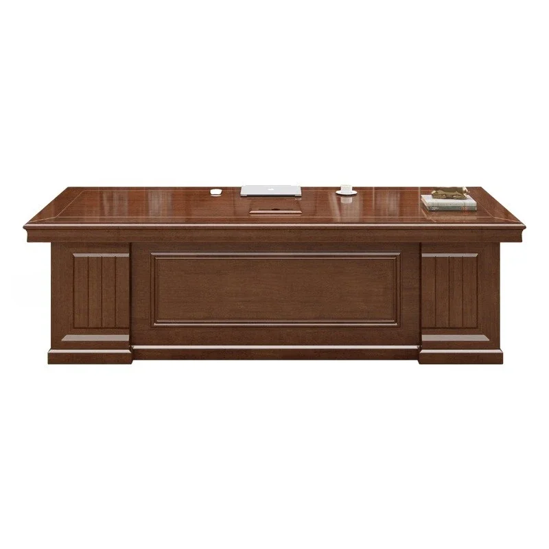 

Стол начальника из массива дерева, новый одиночный стол большого класса в китайском стиле