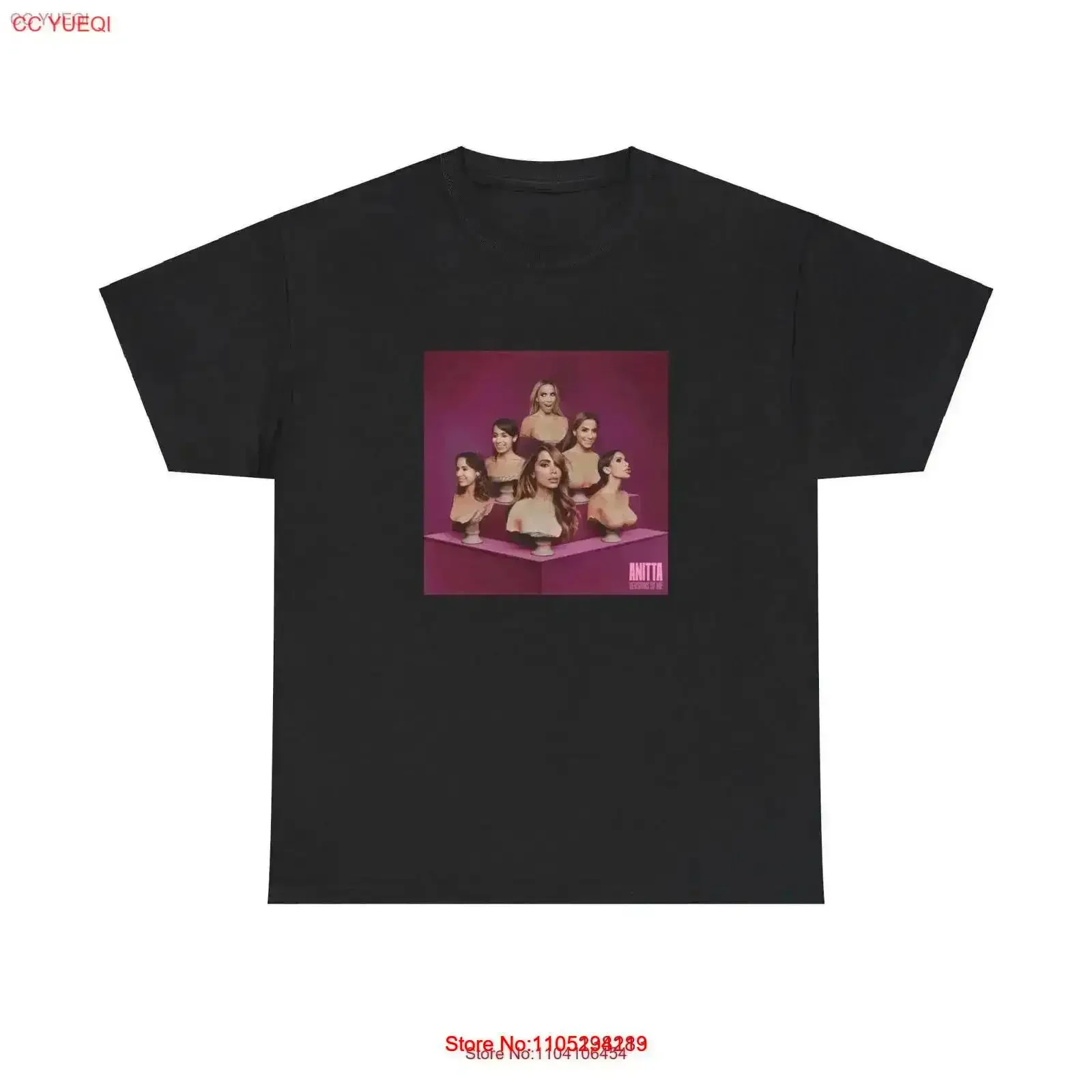 ANITTA versions of me Premium T shirt Music Merch Tour Birthday vintage Washed streetwear designer clothes Casual Comfortable