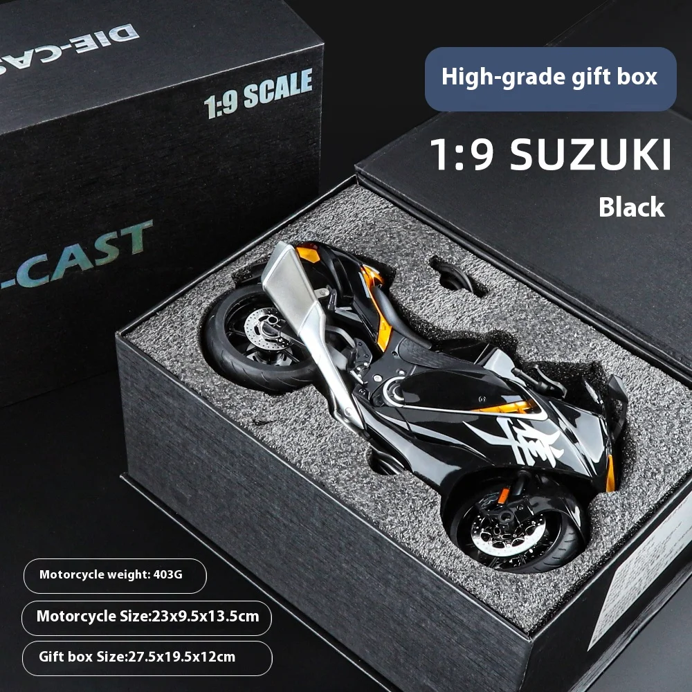 スズキハヤブサ 1:9 ダイキャストバイクモデル