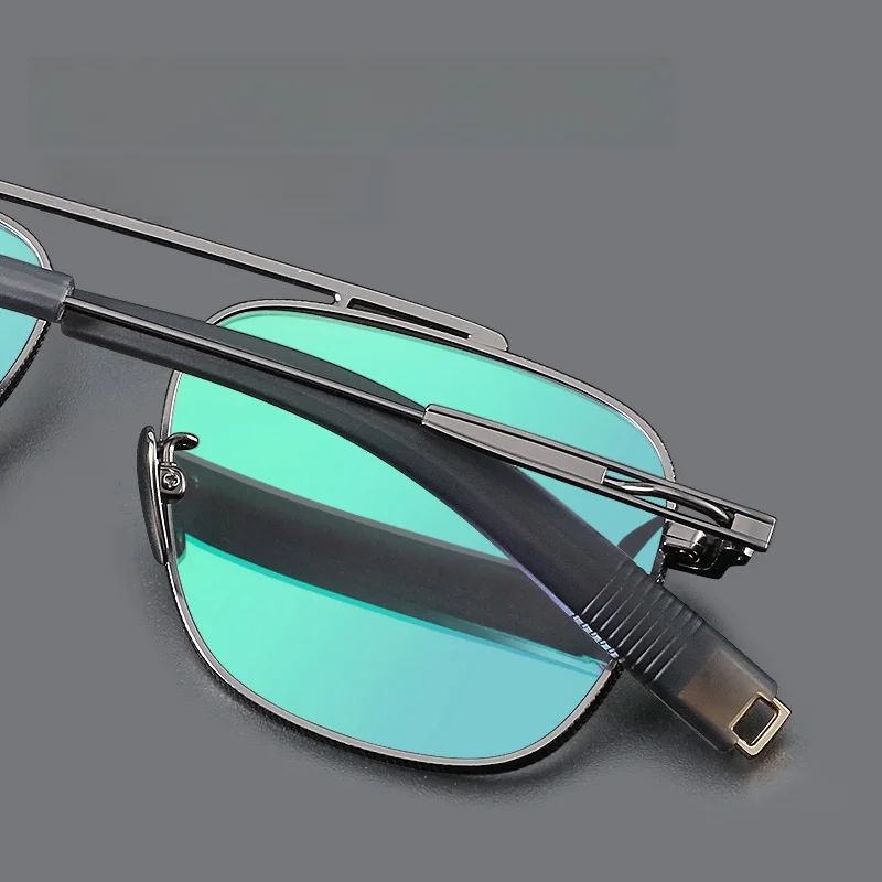 Titanium Double Beam Men\'s Glasses Frame Fashion Light Luxury Women\'s Glasses Frame Retro Optical Prescription Glasses Fram 105