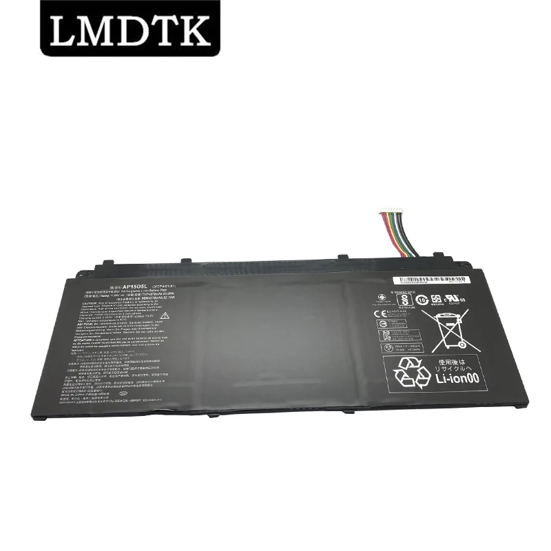 LMDTK New AP1505L AP15O5L Laptop Battery For Acer Aspire S 13 S5-371 S5-371-52JR S5-371-7278 767P CB5-312T AP1503K 11.55V 53.9W