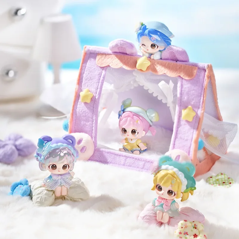 

New Mimiz Home Diary Series Mini Blind Box Cute Screen Decoration Flocking Figure Exquisite And Interesting Toys Girls' Gifts