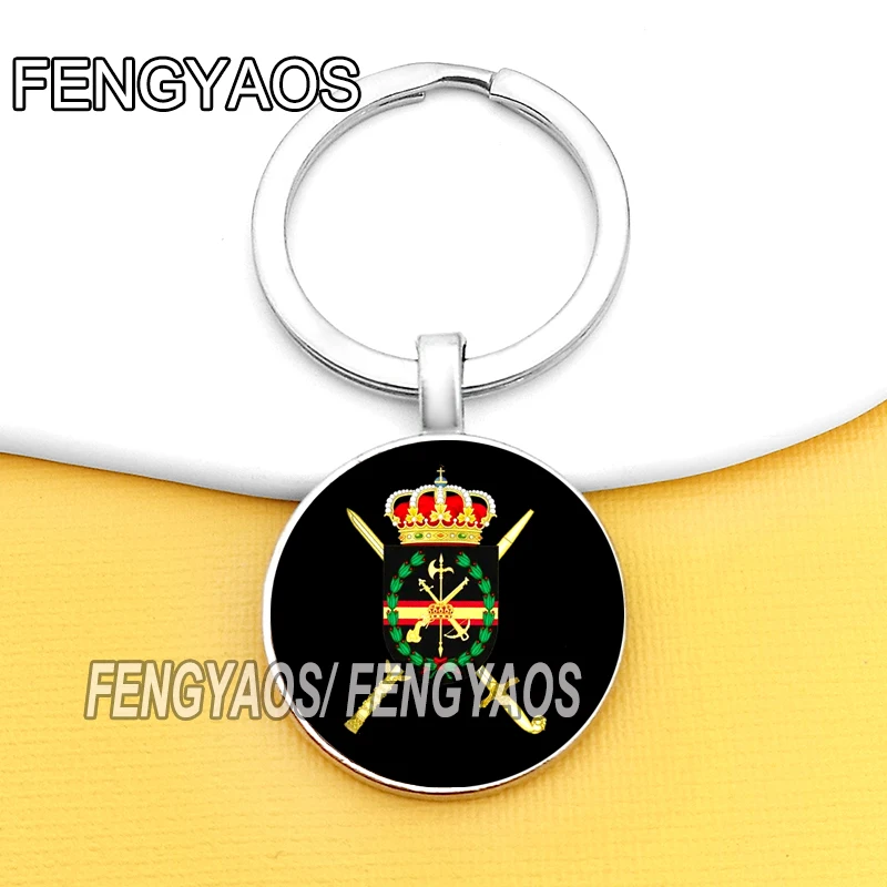 Spanish Legion Keychains Spain Flag Key Chain for Men and Women