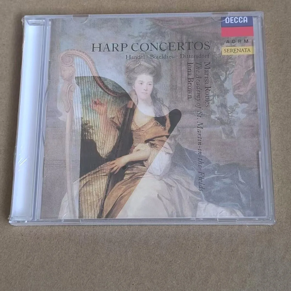 

Harp Concertos Handel Boieldieu - Marisa Robles ASMF Decca Classical Harp Audiophile Masterpiece CD with Iconic Works