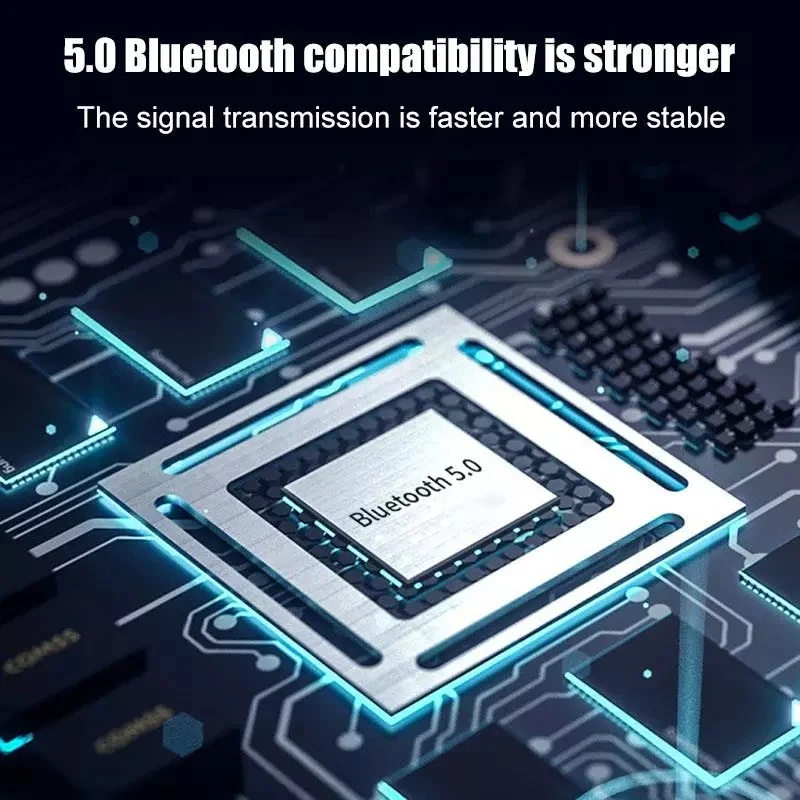 AUX 블루투스 5.0 오디오 수신기 송신기, 무선 3.5MM 잭 오디오 어댑터, LED 표시기, 2 in 1 BT 어댑터