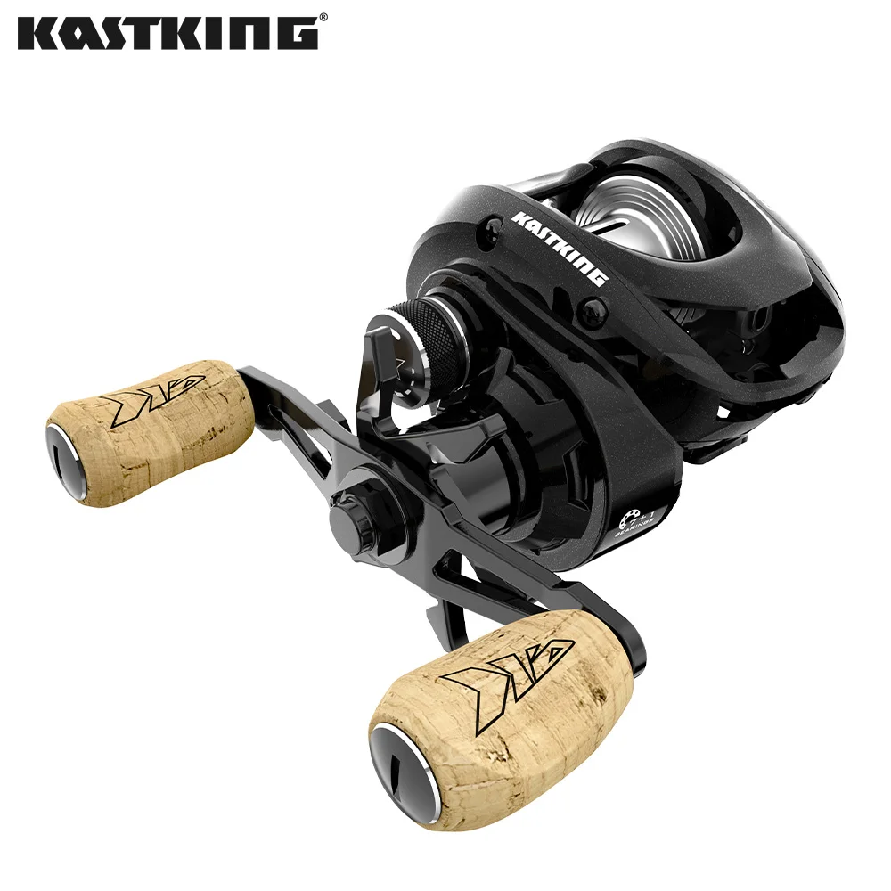 KastKing Royale MegaTron Long Cast Baitcasting Reel 7.2:1 Gear Ratio Reel Freshwater Aluminum Spool 8 KG Drag Fishing Coil