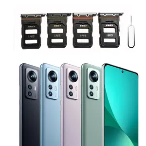 Bilashmart Phone SIM Card Slot Tray Xiaomi 12 Pro 12X SIM Chip SD Card Holder Drawer Xiaomi 12X