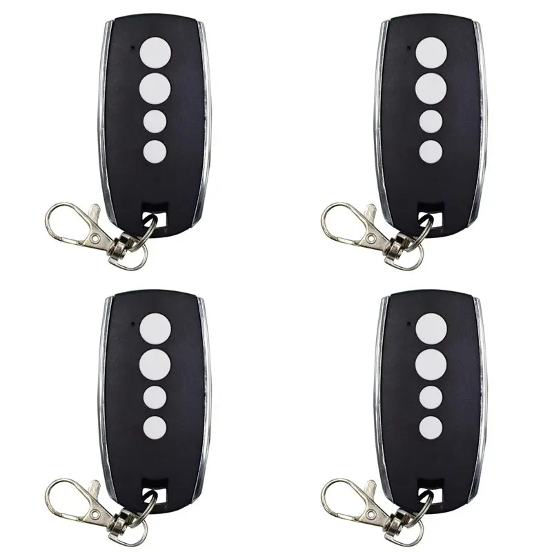 

B44C 4X Garage Door Remote Control 433Mhz Wireless Rolling Gate Controller For Garage Hand Transmitter
