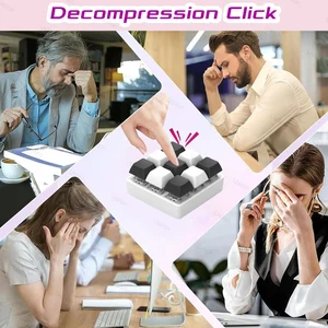 2/3/4/9 Keycaps Keys Keyboards Toy Fidget Party Stress Relief DIY Keycaps Keyboard Keyboard Keyfold Main Main Sales Pop it - №4