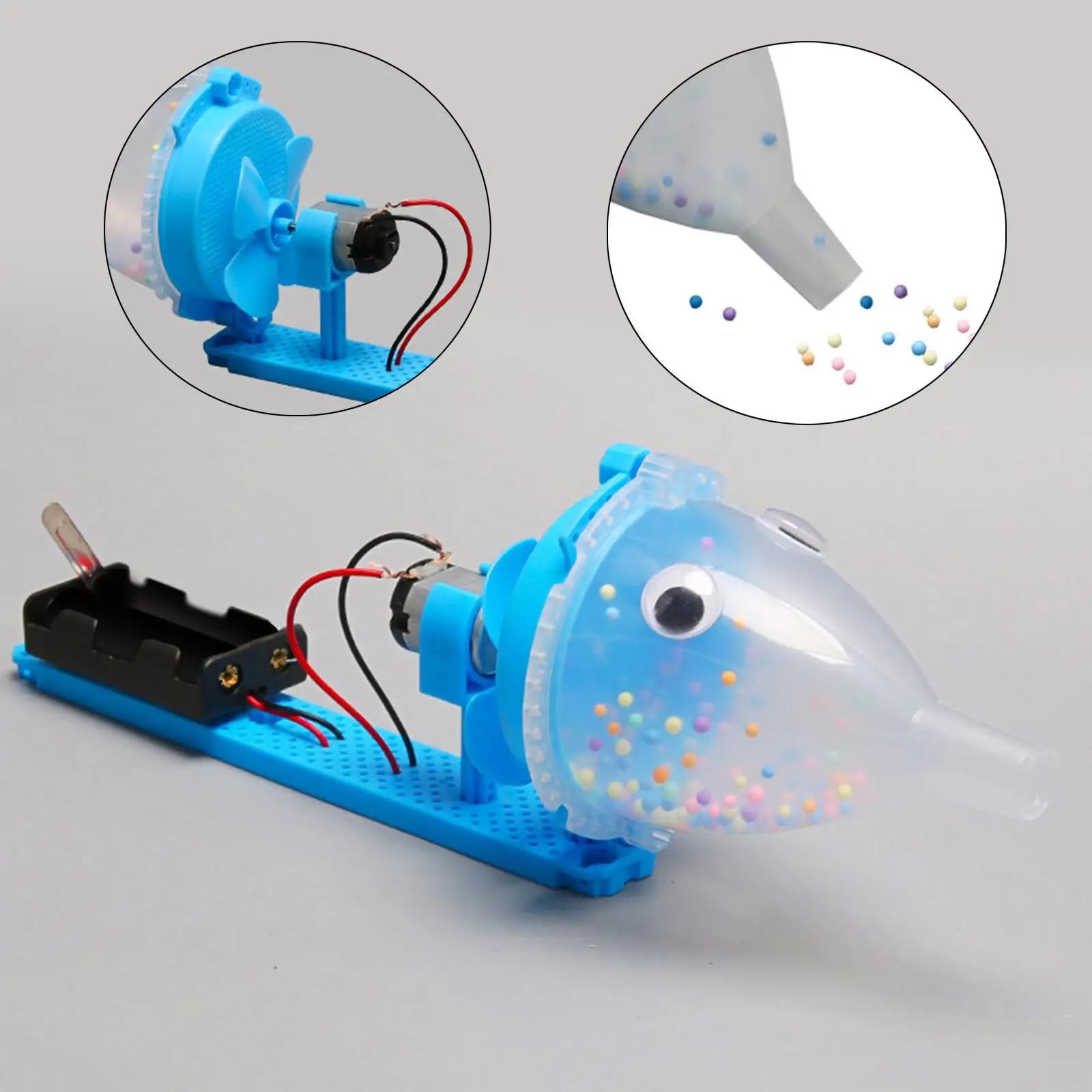 DIY Vacuum Cleaner Toy Developing Function Principle Educational Physics