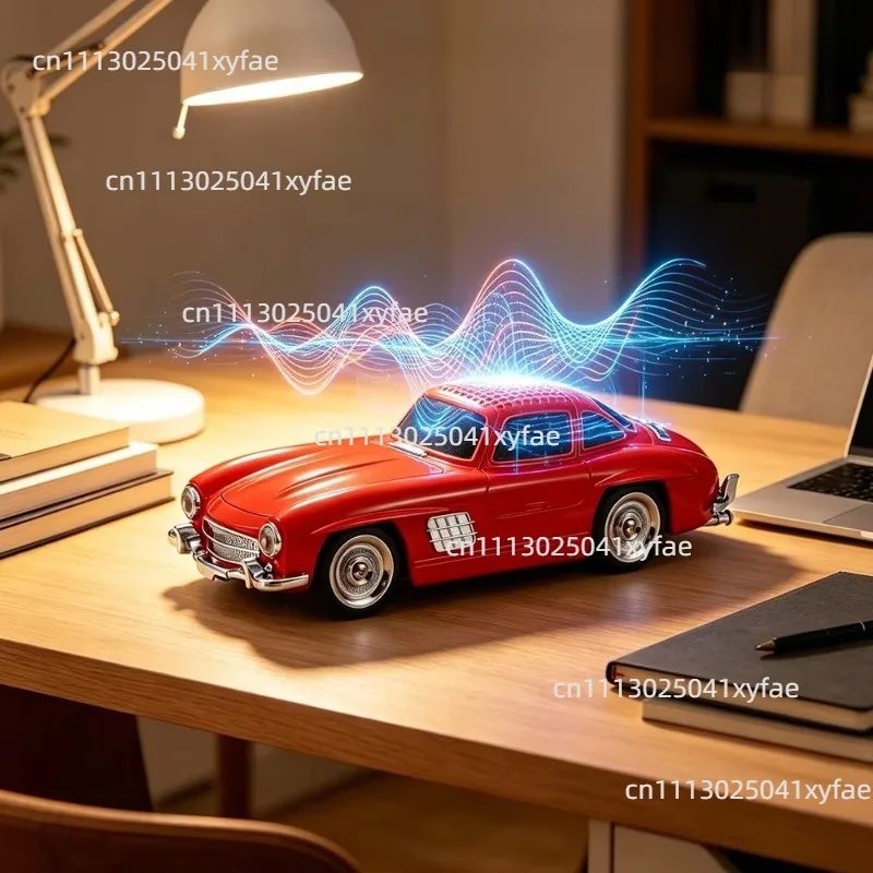 Retro Wireless Stereo Soundbox WS300SL, HIFI Powerful Sound Support TF Card U Disk FM Radio