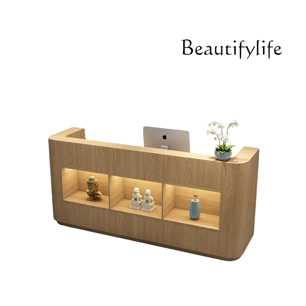 

Простая касса для кафе, мини-маркета, небольшого магазина одежды, стойка ресепшн, стойка для оформления заказов X