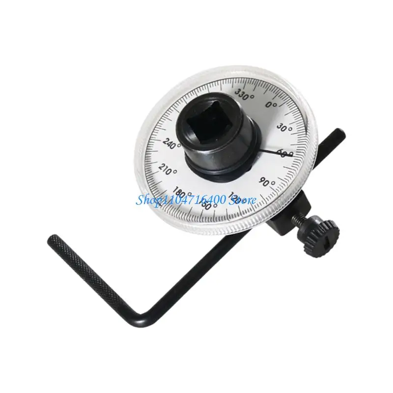 

y1gd Ergonomic Torque Measurement Gauges 360 Degree Device Strong Metal Construction Mechanics Use for Workshop Use